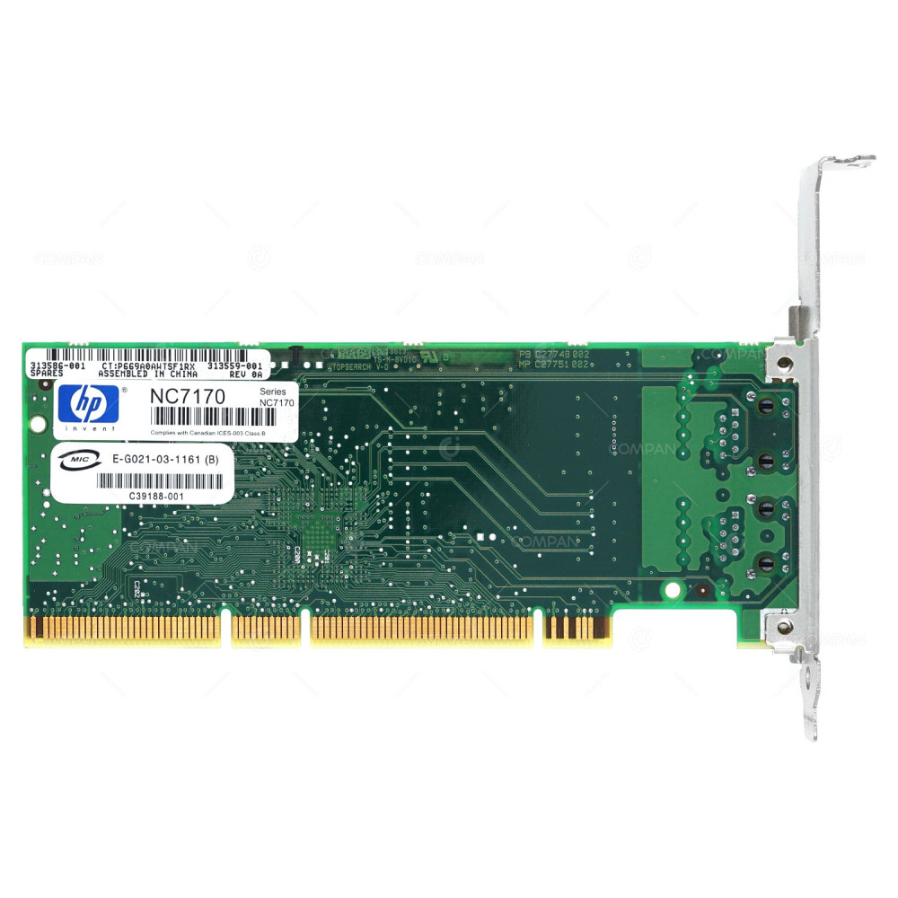 313586-001 HP NC7170 PCI-X DUAL PORT ETHERNET ADAPTER